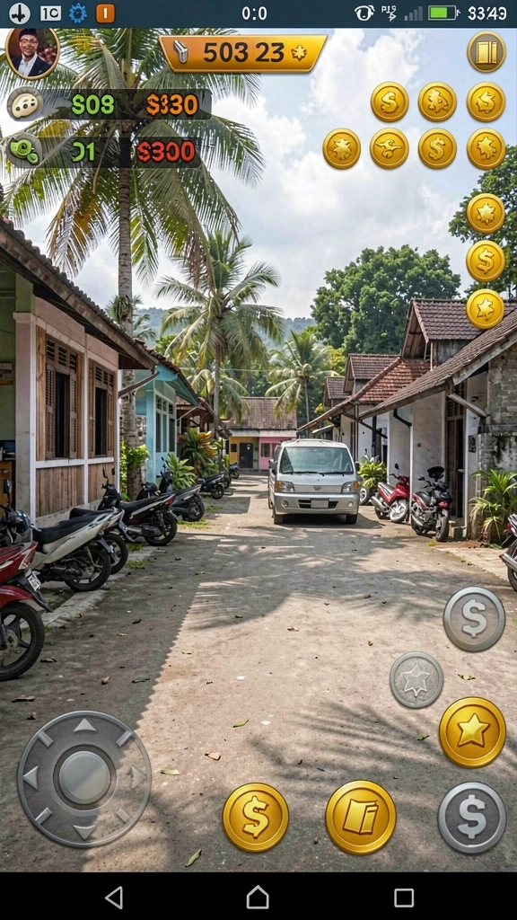5rt - Tampilan antarmuka utama yang menarik.