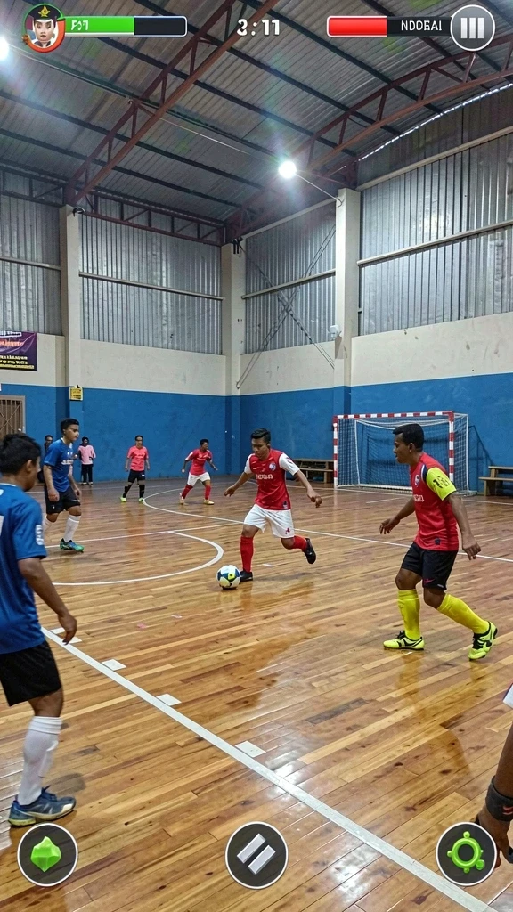 666f - Level yang dirancang dengan rintangan menantang.