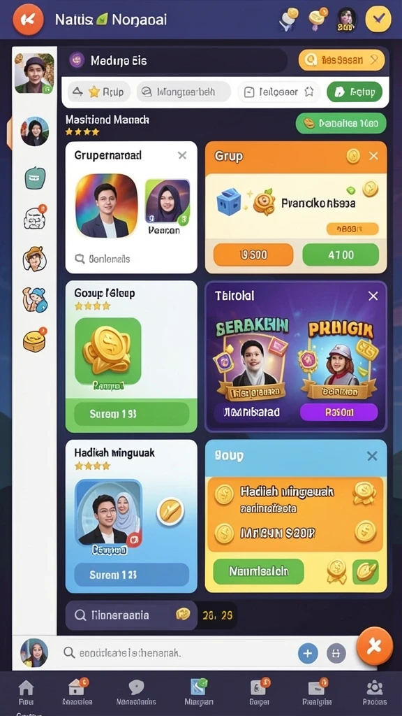 bata123 - Screenshot menggambarkan item power-up yang dapat digunakan.