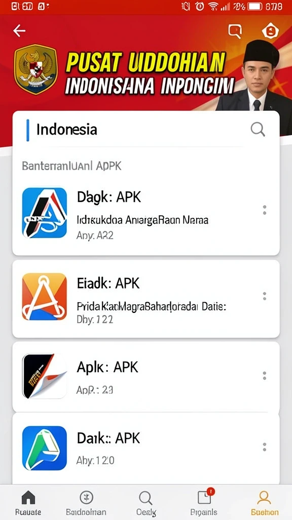kerangwin - Tampilan antarmuka yang menarik dan intuitif.