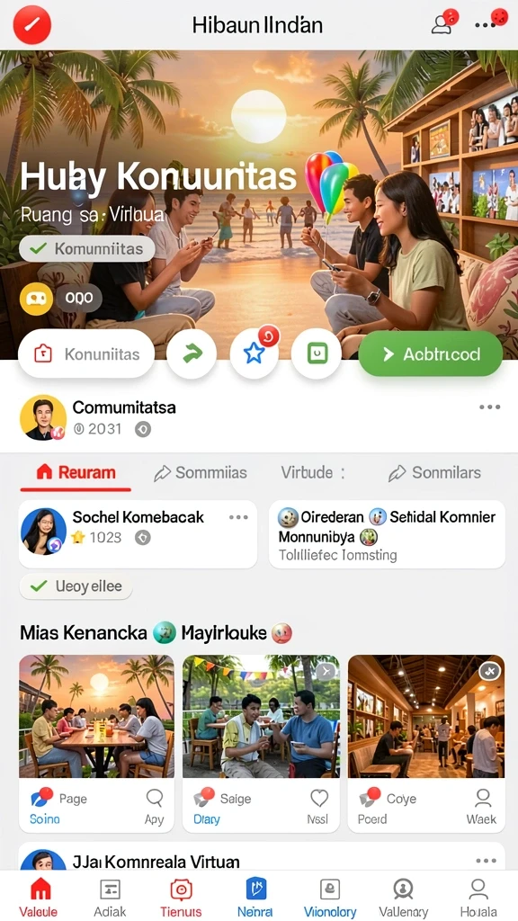 penidabet - Tampilan antarmuka yang modern dan menarik.
