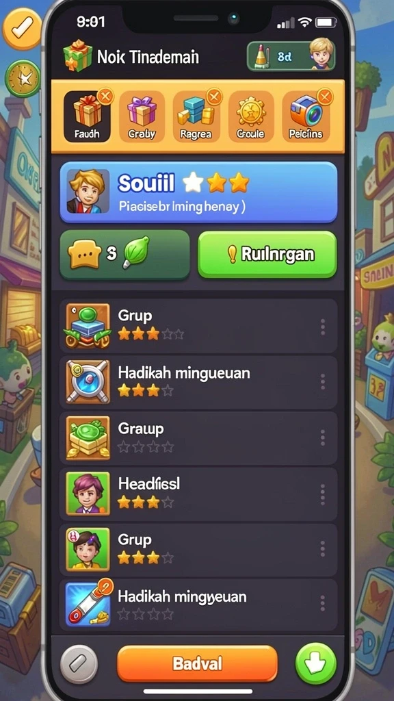 yyrr - Grafis yang menawan menambah keseruan bermain.